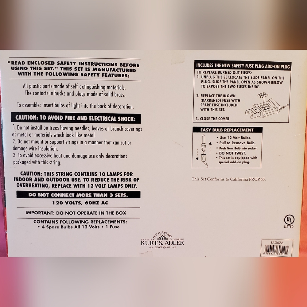 Kurt S. Adler Cardinal String Lights - Picture 4 of 5